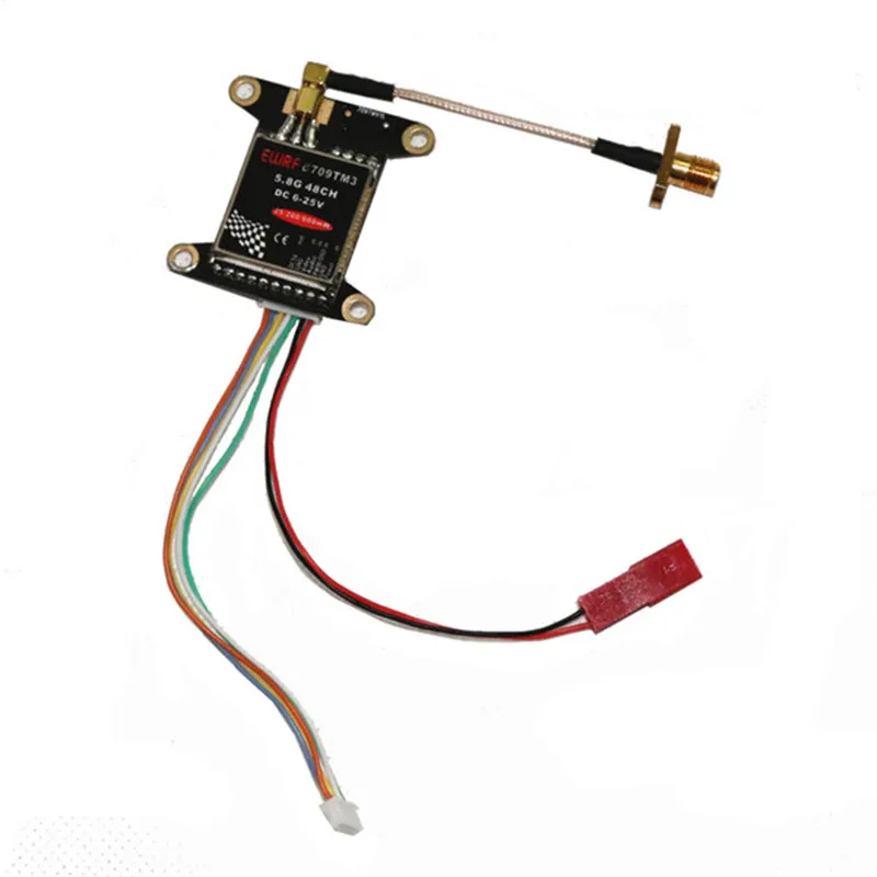 E709MT3 5.8G 40CH 25mW/200mW/600mW Adjustable AV Transmitter w/ Mounting Hole for Flight Controller RC Toys | Игрушки и хобби
