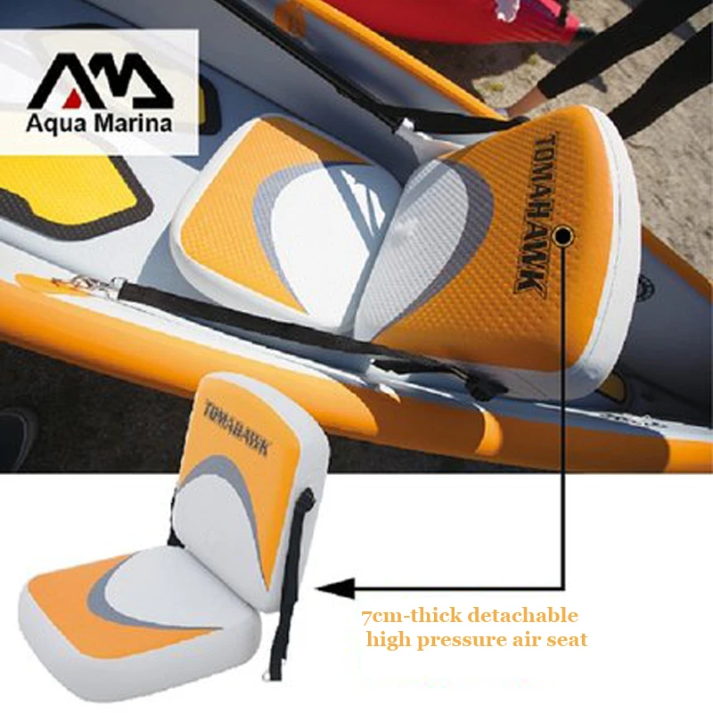 "AQUA MARINA TOMAHAWK inflatable kayak boat canoe pvc dinghy raft