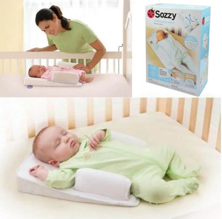 

kids infant fun Sleep Positione 40cm sozzy Prevent Flat Head Anti Roll Cushion newborn gift plush pillow soft baby toy