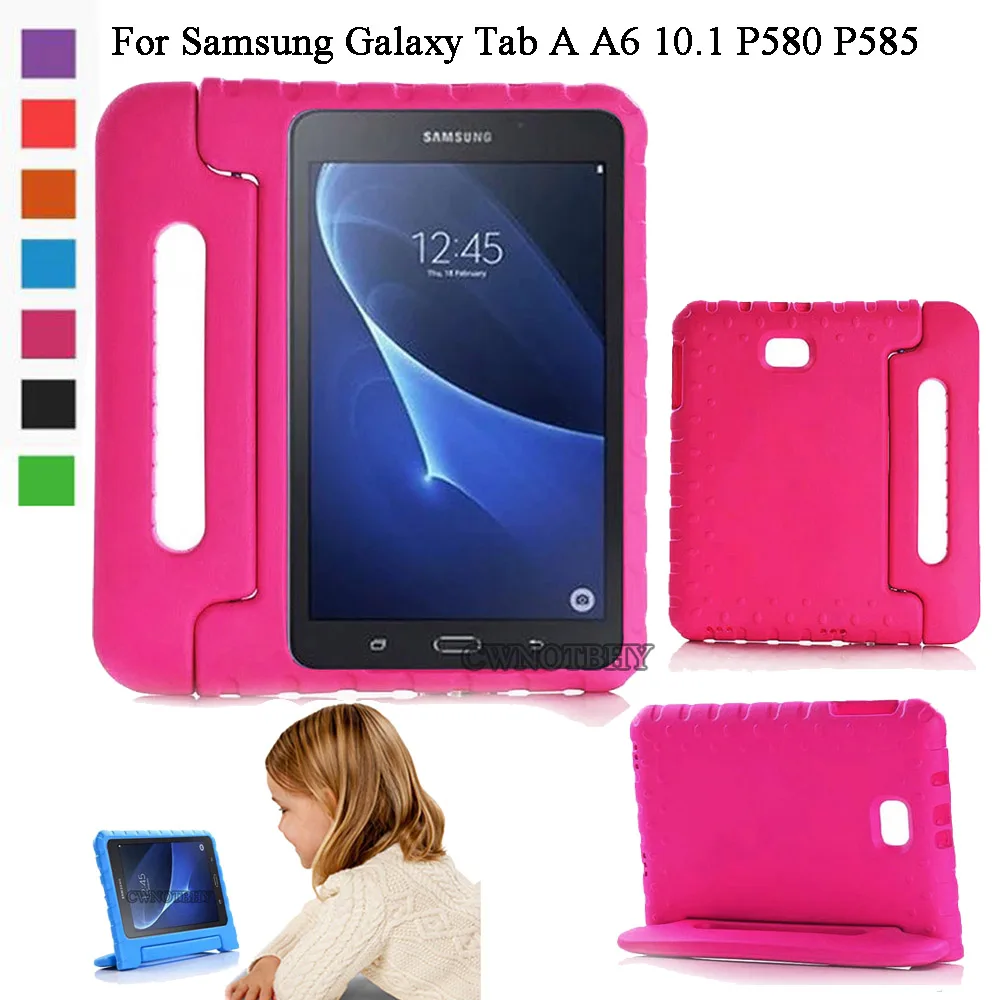 Детский безопасный чехол для планшета amsung Galaxy Tab A A6 10 1 S Pen P580 P585 прочный