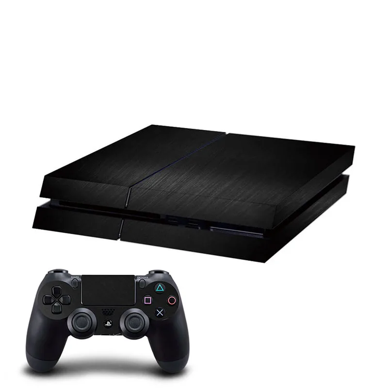Матовый черный полный кожи тела Стикеры крышка наклейка s для sony Playstation 4 PS4