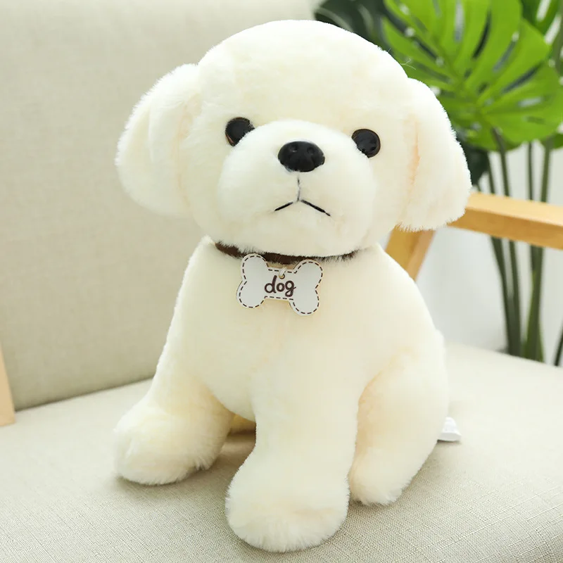 1 шт. 22/30/40 см имитация Akita Bichon Boxer Bulldog Пудель милая собака порода плюшевые игрушки