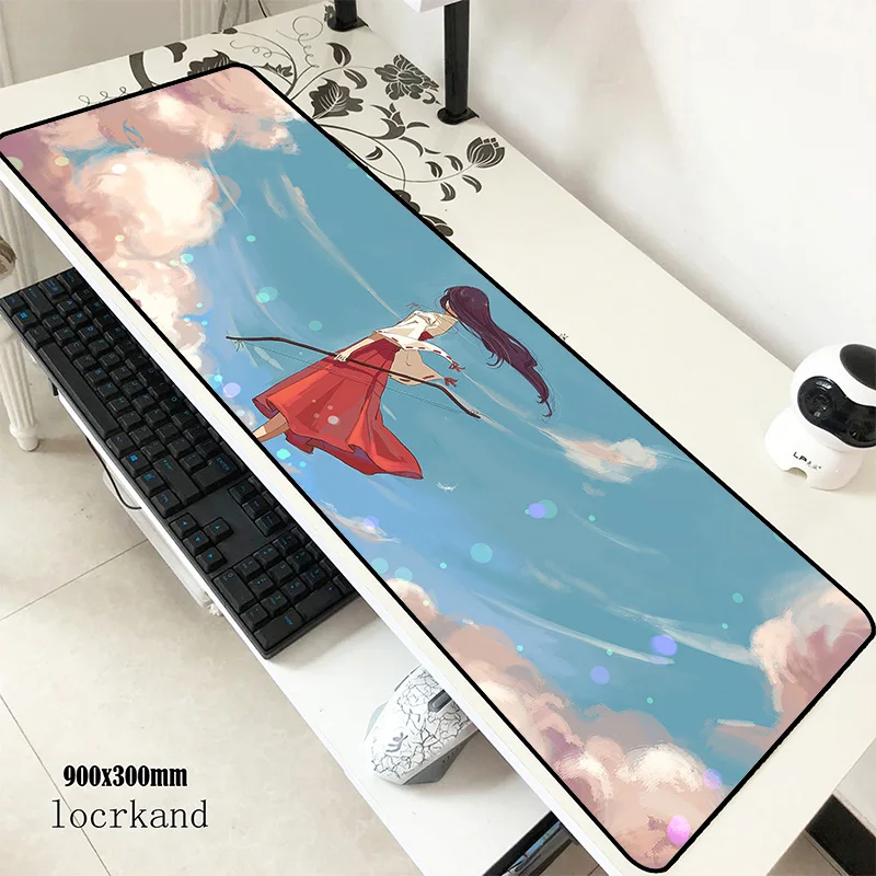 

inuyasha mouse pad 90x30cm mousepads cheapest gaming mousepad gamer best seller large personalized mouse pads keyboard pc pad