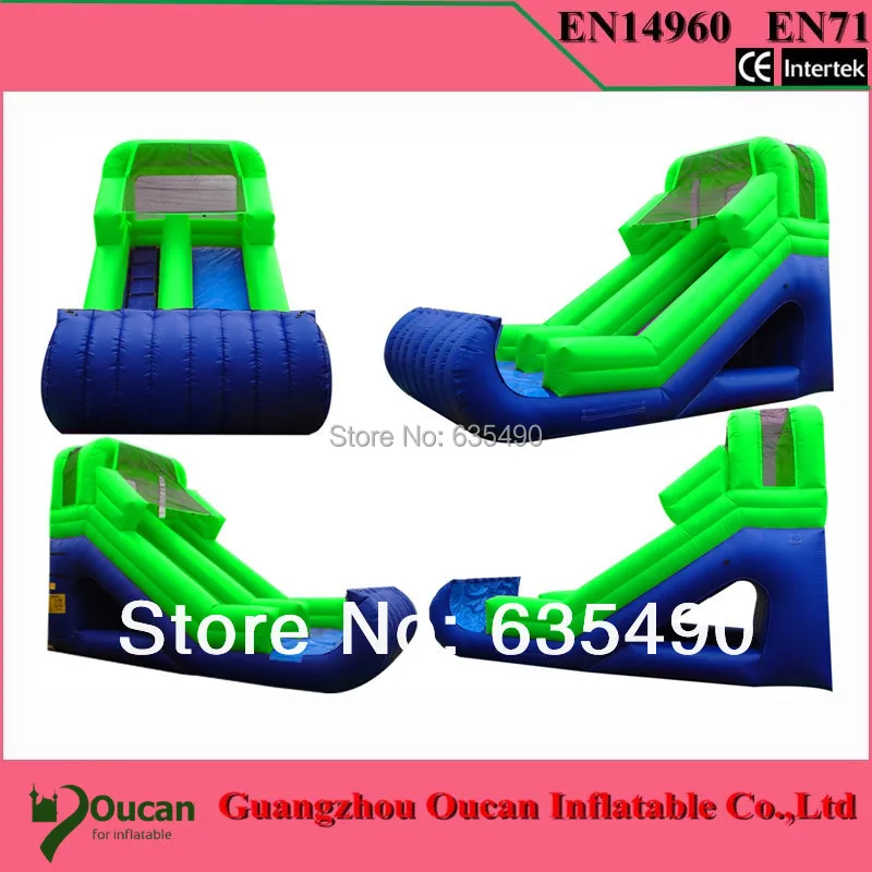 Большой надувной бассейн Осьминог с большой горкой гигантский аквапарк для