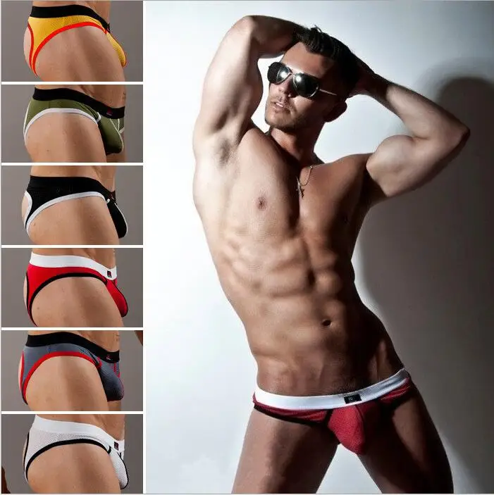 Мужское нижнее белье брифы танга T-back G-стринги и стринги джоки Wangjiang |