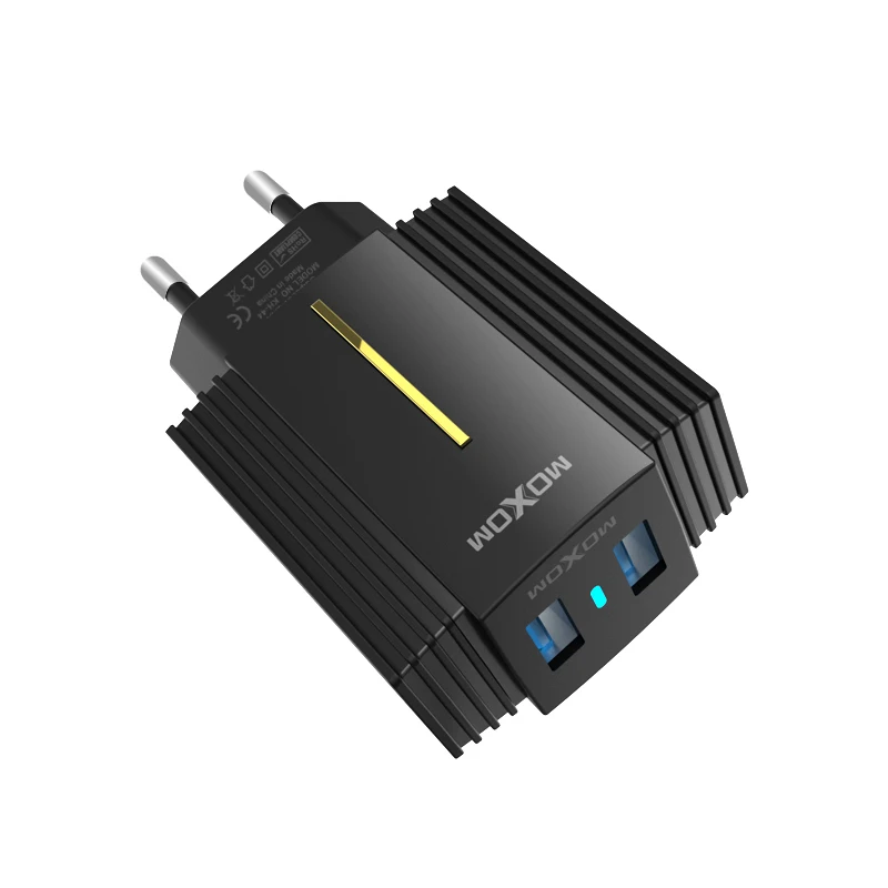 MOXOM USB зарядное устройство для iPhone, samsung, Xiaomi Mi, быстрая зарядка, смарт-настенное зарядное устройство, ЕС, Великобритания, зарядное устройство для мобильного телефона, зарядное устройство