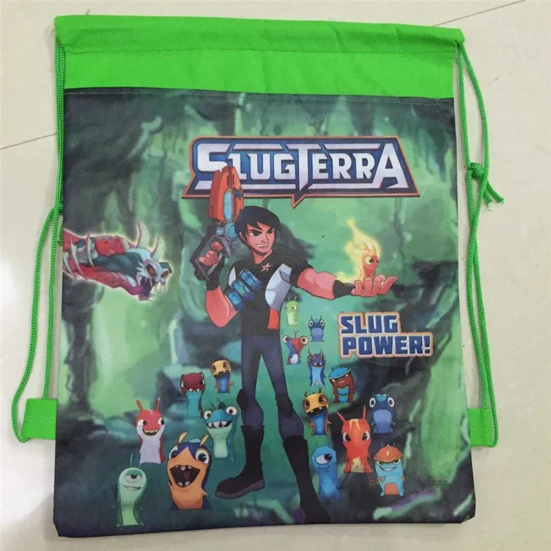 12 шт. рюкзак на шнурке из нетканого материала Slugterra сумка для подарка