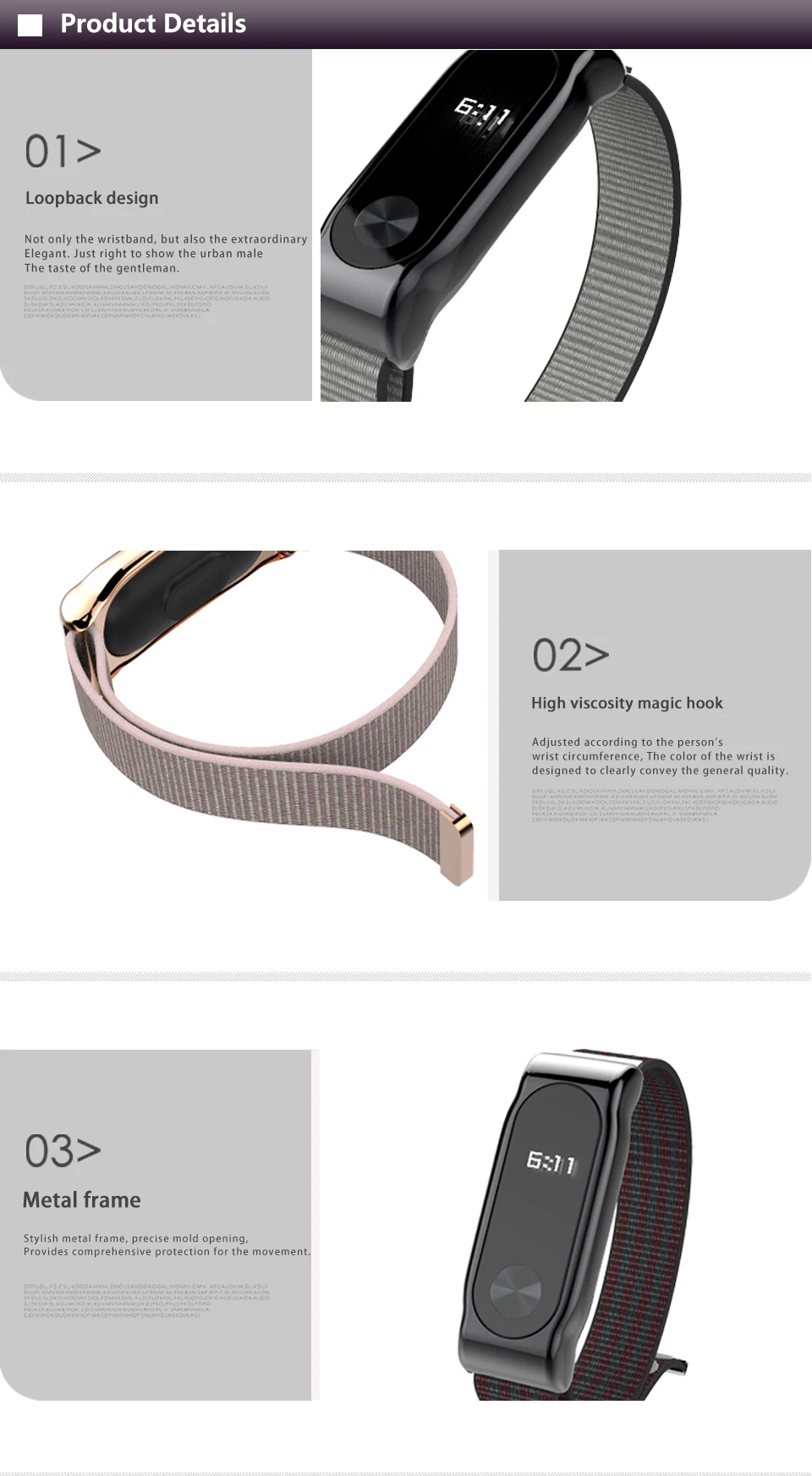 Mi jobs mi band 2 нейлоновый ремешок с петлей для Xiaomi mi Band 2 ремешок на запястье для mi Band 2 напульсники mi band 2 спортивные часы браслет