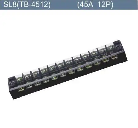 

TB panel mounted terminal Blocks TB-4512 45A 12P