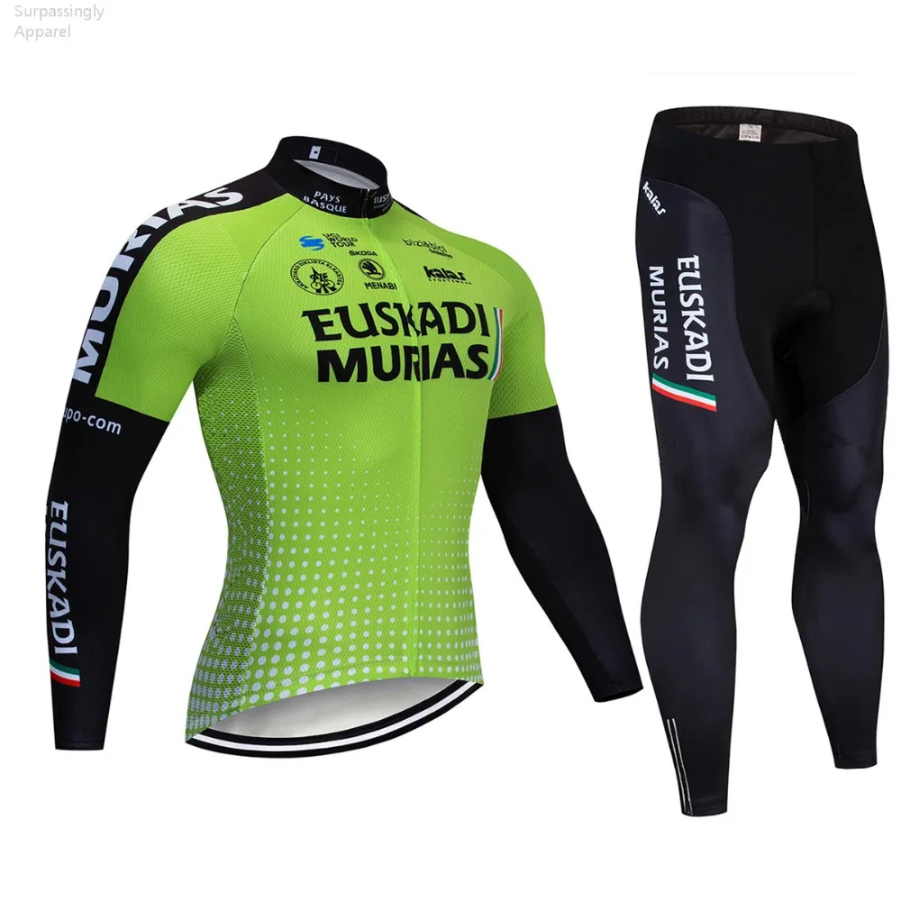 Велоспорт гелиевая Подушка Команда UCI EUSKADI Pro Джерси 16D велосипедный майон брюки