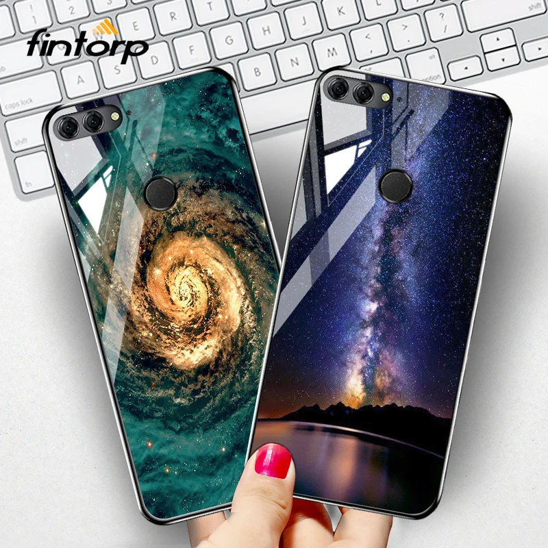 Чехол из закаленного стекла для Huawei P20 Pro P30 Mate 20 10 Lite P Smart Case Cover Y9 Prime Y5 Y6 2018 2019 Nova 5T