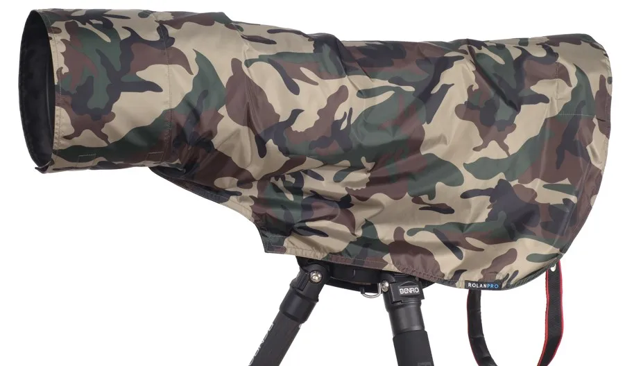 Camo Raincoat XS ROLANPRO дождевик для телеобъектива дождевик/дождевик для объектива армейский зеленый камуфляж пистолеты одежда L M S XS - Цвет: Camo Raincoat XS