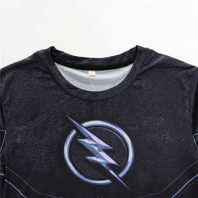 Футболки Супермена, мужские компрессионные футболки с Бэтменом, топы The Flash, футболки для фитнеса, мужские футболки, футболка для бодибилдинга, Рашгард