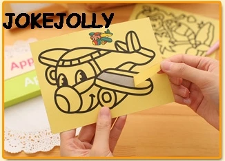 10 шт./лот детские игрушки для рисования песочные картины Детские Поделки сделай