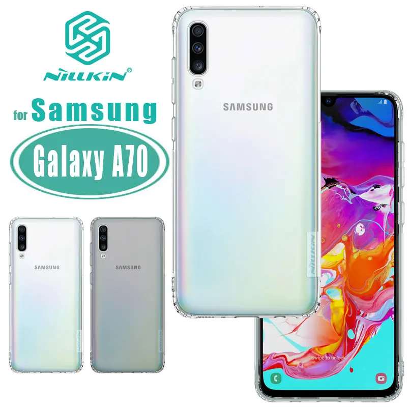 Чехол Nillkin из ТПУ для Samsung Galaxy A70s A50s A30s A70 A50 A30 мягкий чехол 0 6 мм задняя крышка