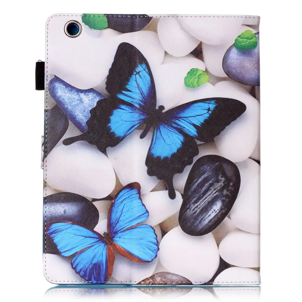 Роскошный Новый чехол из искусственной кожи с бабочкой для Apple iPad 2/3/4 5 6 7 Чехол Folio