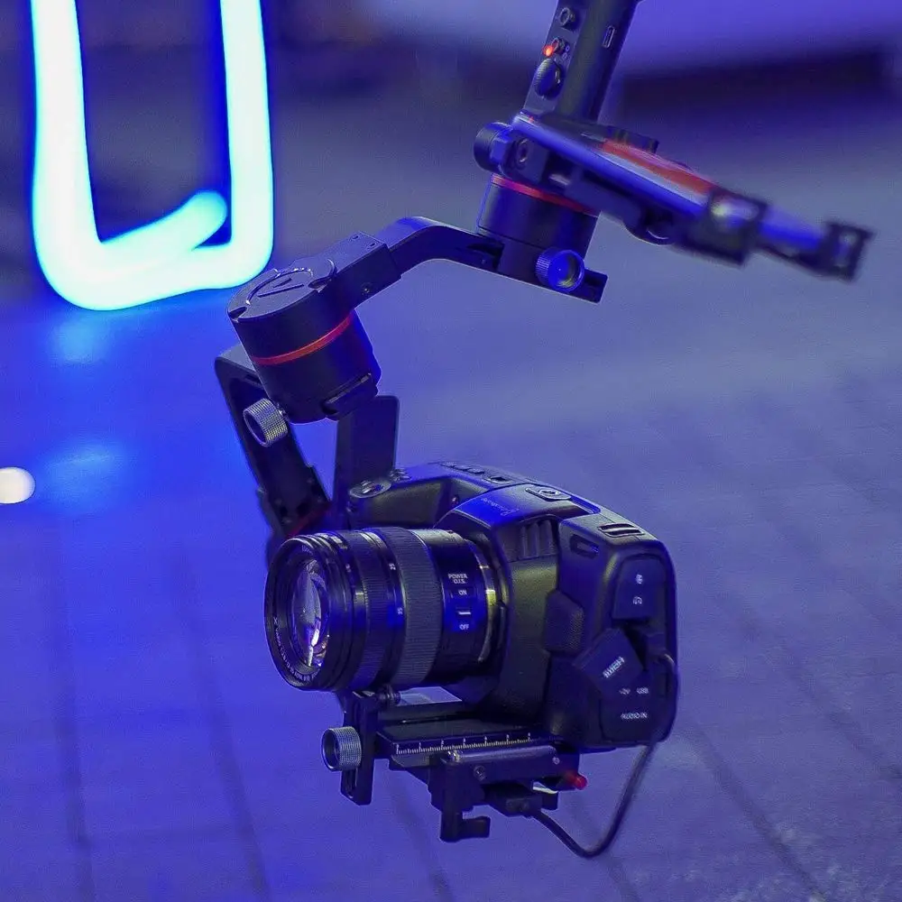 Аксессуsoon A1 PRO 3 осевой ручной карданный стабилизатор для камер DSLR Canon загрузка 6