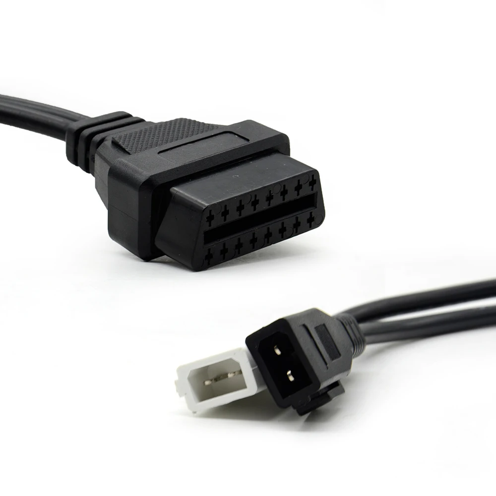 Адаптер VAG для автомобиля AUDI 2X2 OBD1 OBD2 диагностический кабель 2P + подходит Audi 2
