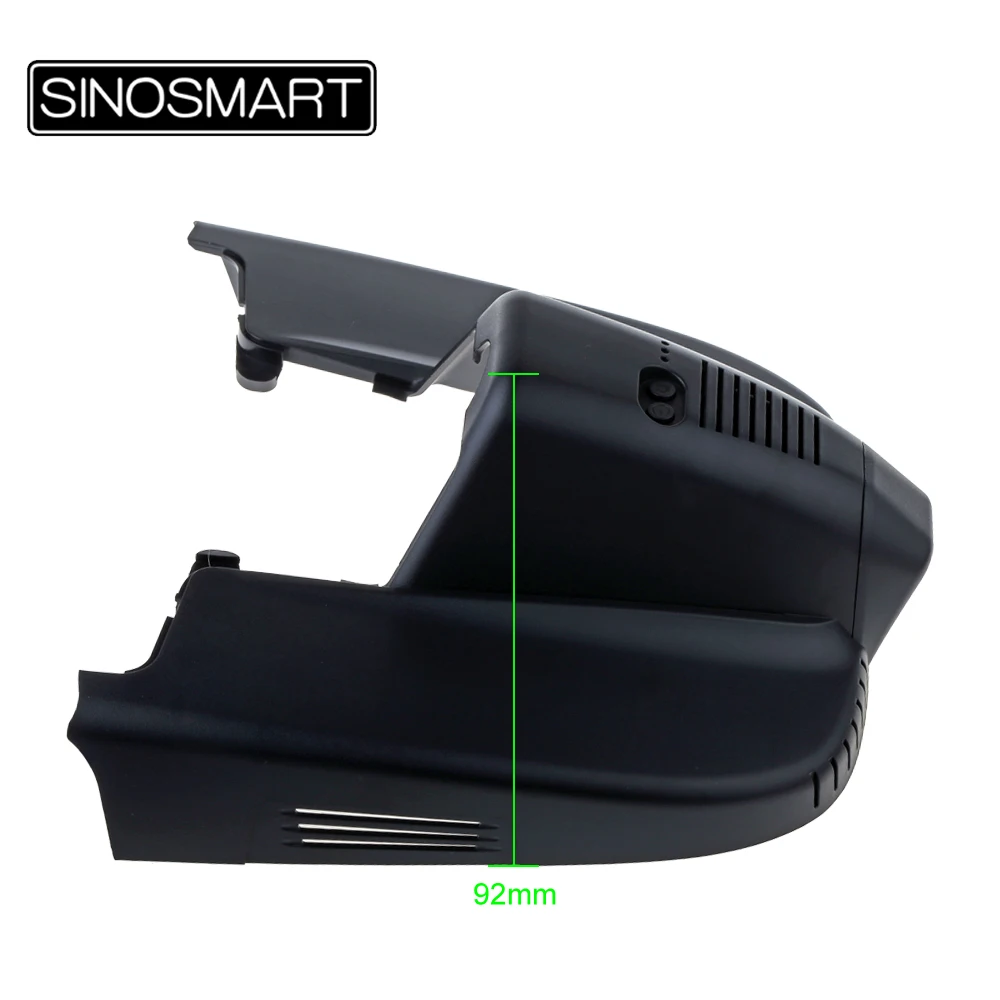 SINOSMART Novatek 96672 Wifi DVR камера для Alfa Romeo управление от мобильный телефон App SONY IMX323|dual