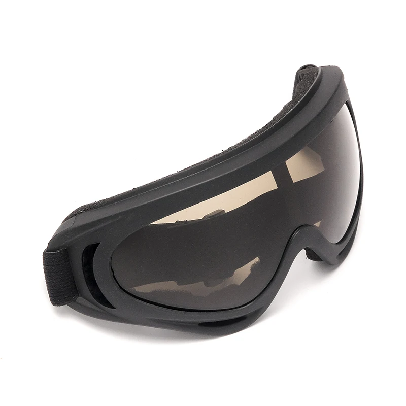 Triclicks Yellow Smoke Tinted Lens New Goggle Protective Gear Glasses Motorcycle Windproof Goggles Eyewear Biker Riding | Автомобили и