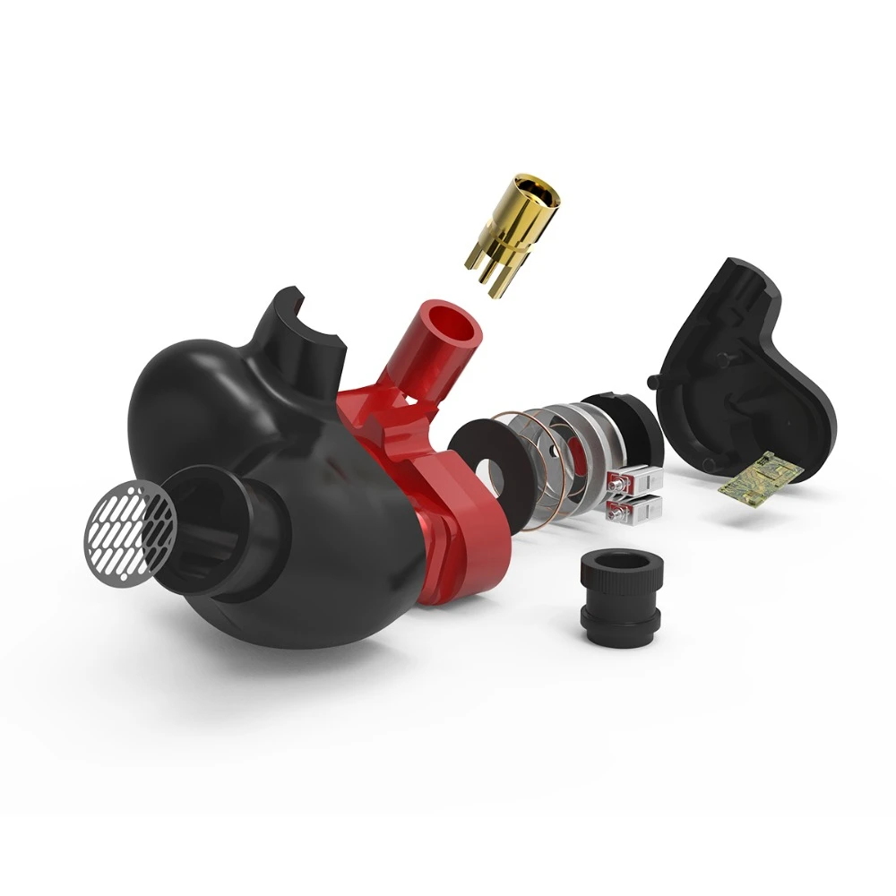 AK BGVP DMG 2DD + 4BA гибридные наушники для ушей Hi Fi DJ монитор бега спортивные с заушником