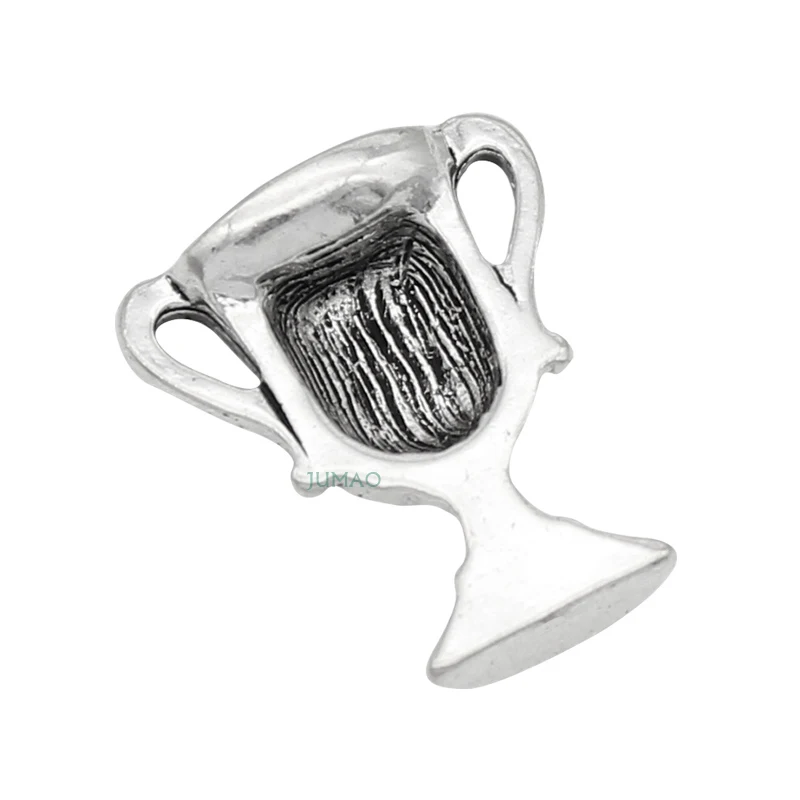 8 шт./лот подвеска в виде трофей из античного серебра 20x18 мм|charm pendant|silver charm pendantpendant