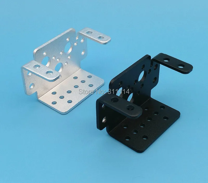 5 шт./лот алюминиевые многоцелевые кронштейны для стандартных сервоприводов и
