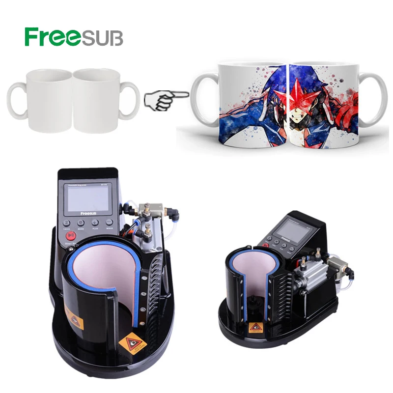 ST110 пневматическая кружка термопресс машина сублимационный принтер цифровая