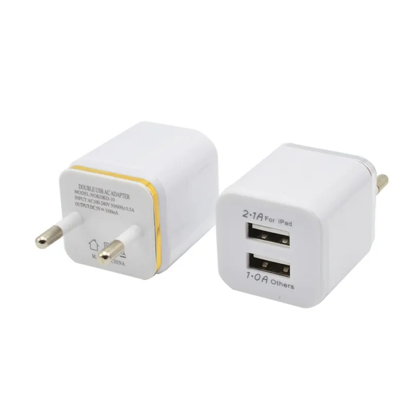 EDAL 2.1A 5V двойное USB зарядное устройство для мобильного телефона универсальное