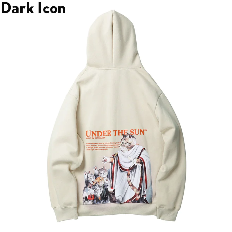 Мужская толстовка с капюшоном и передним карманом Dark Icon Under the Sun пуловер в стиле