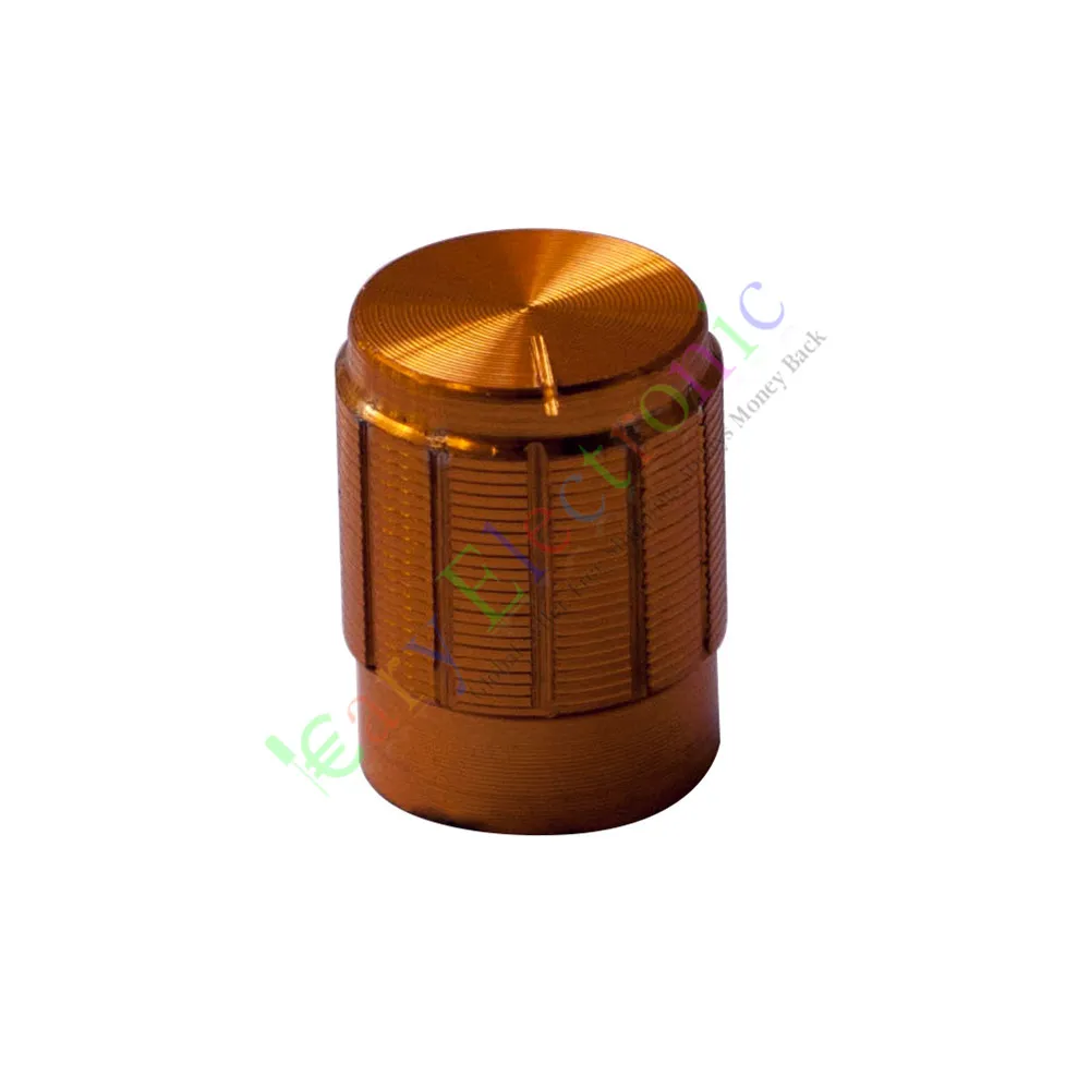 Оптовая и розничная продажа 100 шт. 13 мм накладки на педаль Золотая рукоятка