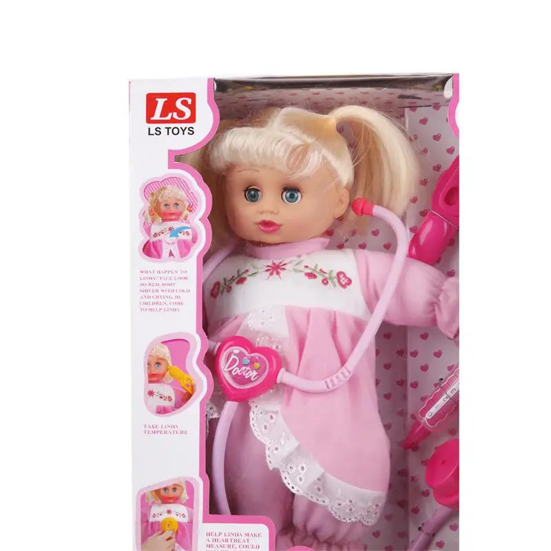 Детские милые розовые куклы ролевые игры Обучающие Игрушки для маленьких