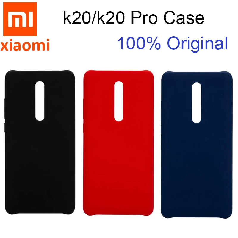 100% оригинальные чехлы для XiaoMi RedMI K20 K20Pro MI 9T / XIAOMI PRO мягкий чехол из жидкого
