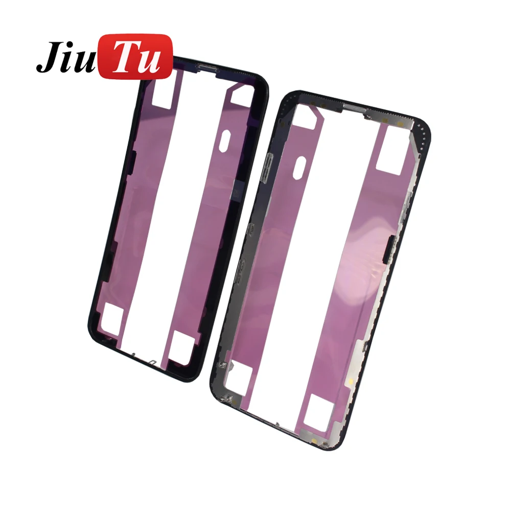 Оригинальная передняя рамка+ клейкая лента для iPhone X IX I10 IPX XS Max lcd средняя рамка Ремонт Jiutu