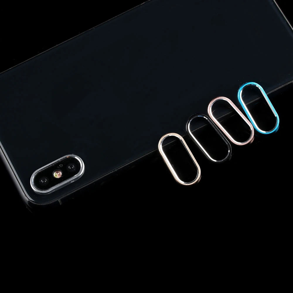 Для iPhone X Xs Max XR защитное кольцо для объектива смартфона камера металлический
