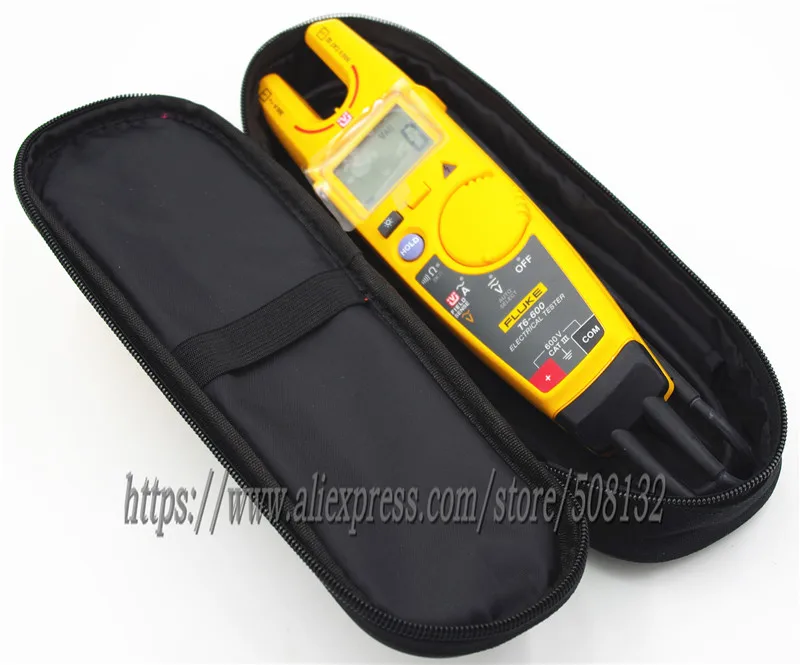 FLUKE T6 600 с мягким корпусом KCH16 зажим непрерывность тока Электрический тестер|fluke