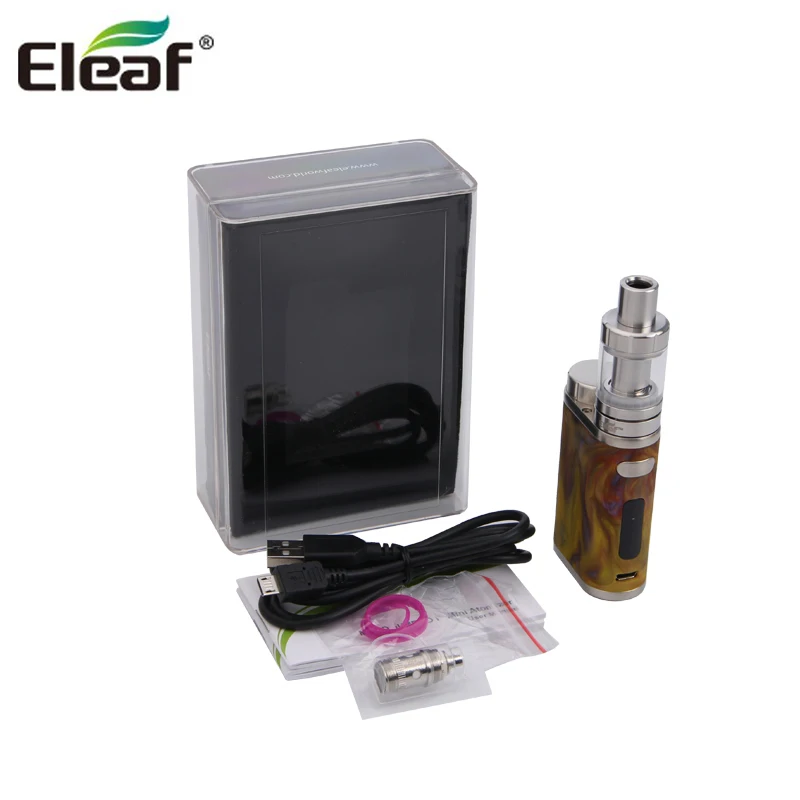 Eleaf iStick Пико смола комплект 75 Вт поле Mod Vape с MELO III мини-танк 2 мл распылитель нуля