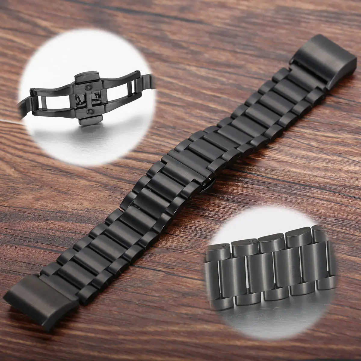 Браслет из нержавеющей стали для часов Fitbit Charge 2 металлический сменный ремешок