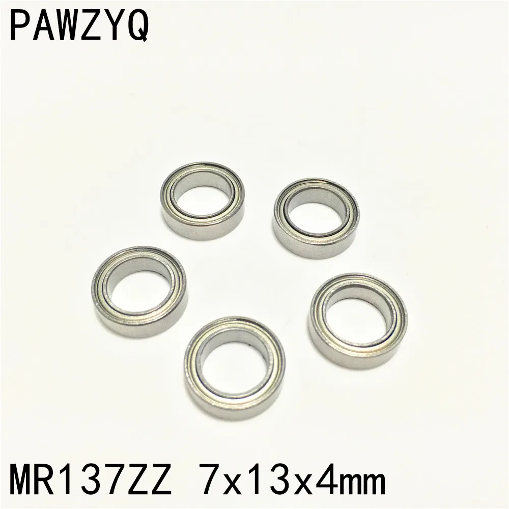 20 шт. MR137ZZ MR137 2Z 7x13x4 мм радиальный шарикоподшипник металлический экранированный