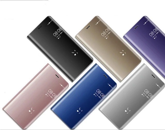 Для HUAWEI P10 9 P20 Lite Nova Lite 3e Чехол-книжка прозрачный зеркальный чехол с окошком для HUAWEI P9 P10 Plus P20 Pro mate 9 10 Pro Чехол