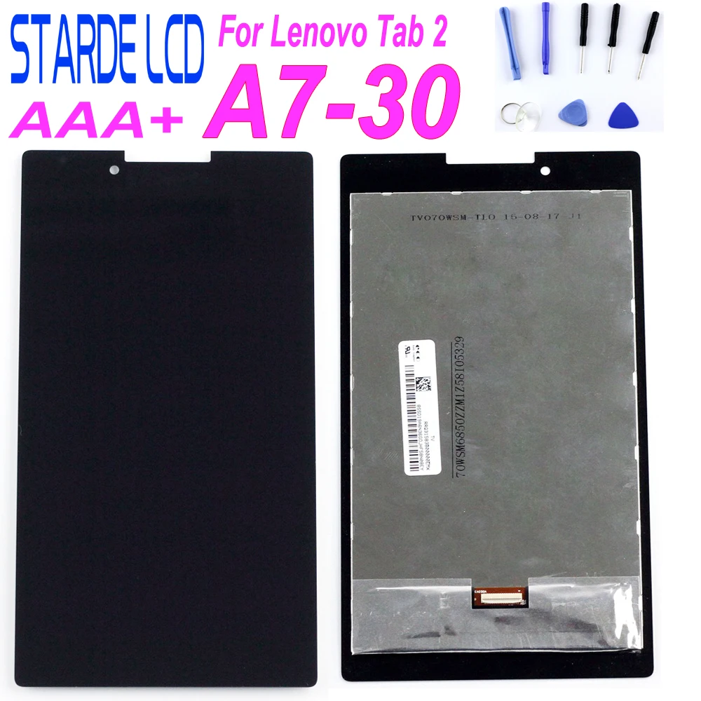 Starde для Lenovo Tab 2 tab2 A7 30HC 30 30DC ЖК дисплей с сенсорным экраном дигитайзер датчики