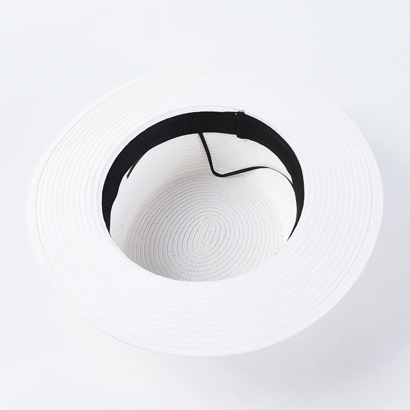 Шляпа USPOP женская Соломенная винтажная Панама от солнца с надписью M в