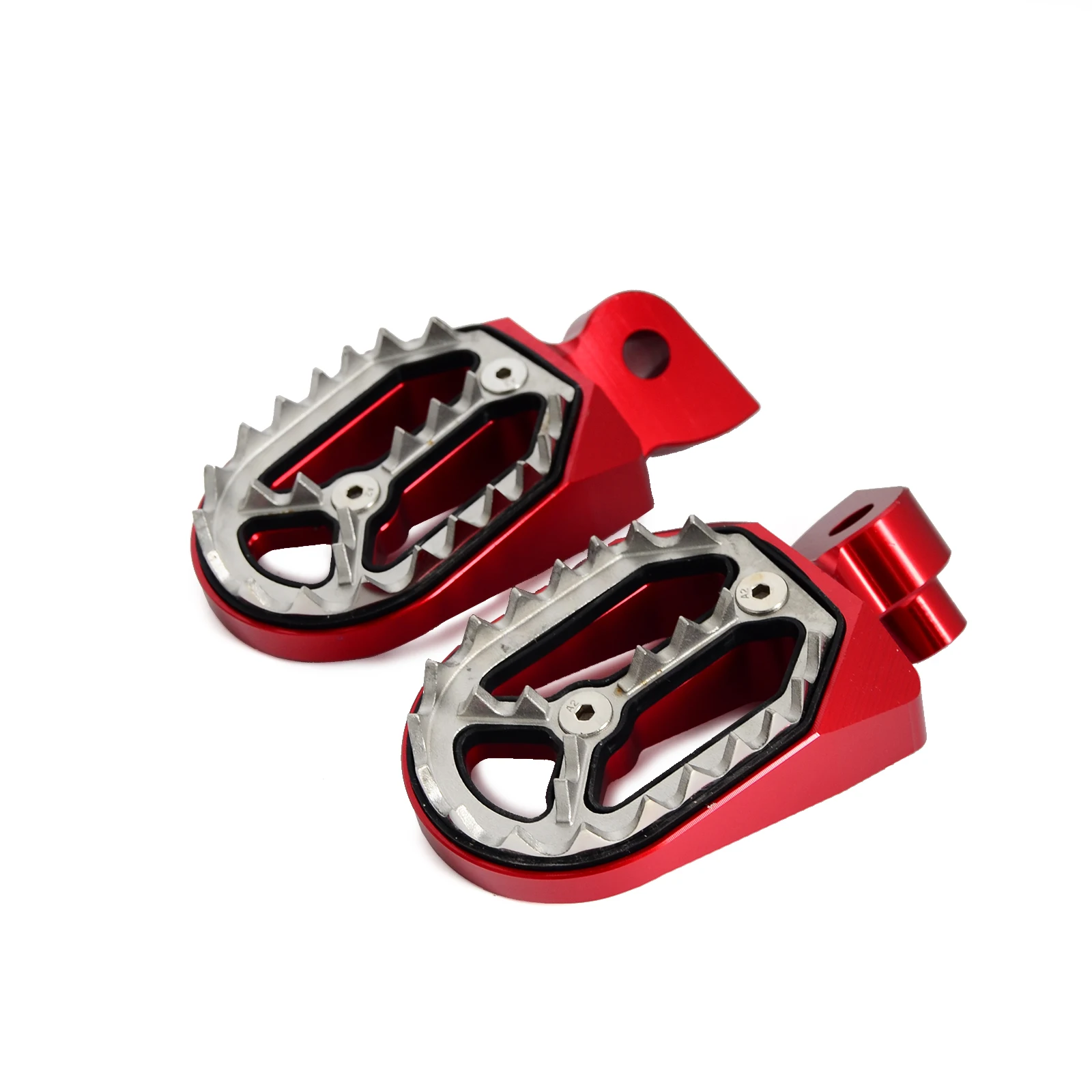 Мотоциклетная заготовка CNC широкие подножки Pegs подходит для Yamaha YZ85 YZ125 YZ250 YZ400F YZ450F