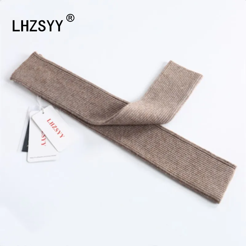 Женские длинные кашемировые перчатки LHZSYY однотонные мягкие и удобные шерстяные