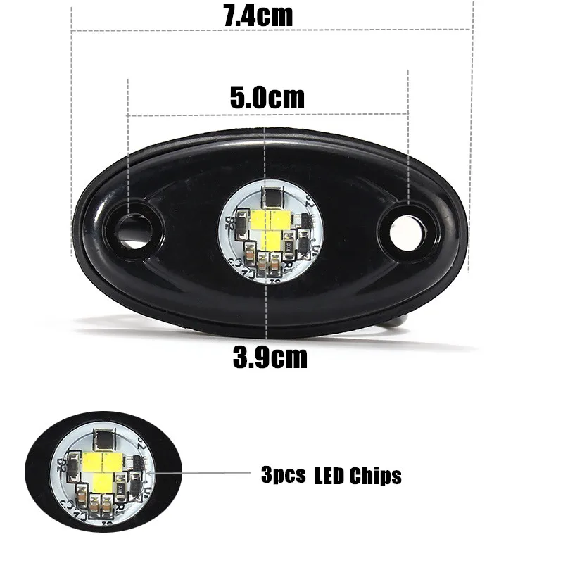 Универсальный светодиодный светильник для автомобиля 12 В 24 В|led light car offroad|external