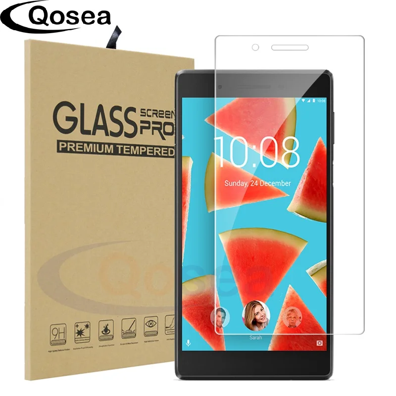 Qosea для lenovo Tab4 7 эфирные TB 7304F 7304I 7304X2017 закаленное стекло 9 H Tab основная Защитная