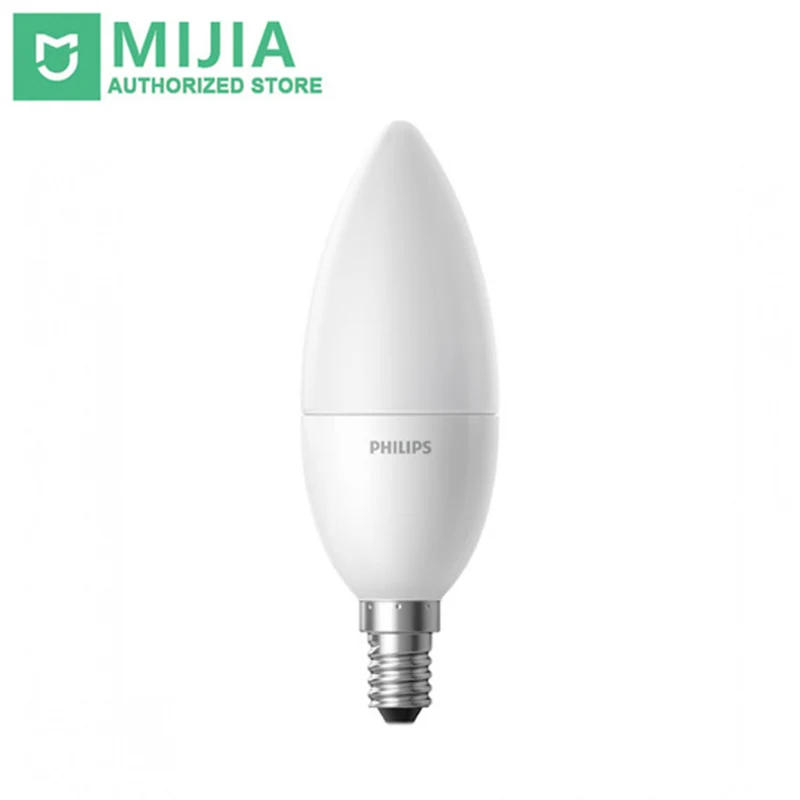 Оригинальная светодиодная лампочка Xiaomi Mijia Smart E14 белый и теплый свет для