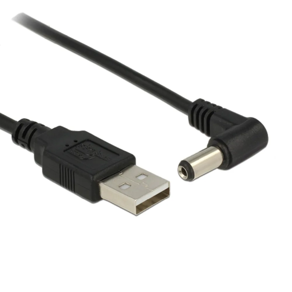 1 шт. USB штекер на 5 мм/2 мм 5*2 DC Цилиндрический разъем питания короткий кабель