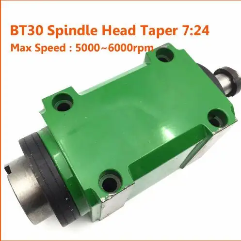 BT30 7:24 конус 1 5 кВт 2HP 5000 ~ 6000 об/мин фрезерный шпиндель + держатель инструментов ER20