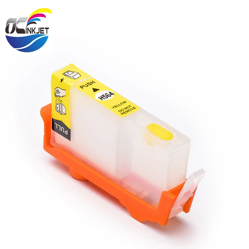 OCINKJET 564 картридж пустой 5 Pack для hp подходит Photosmart 7510 7520 OfficeJet 4610 4620 4622 с Постоянный